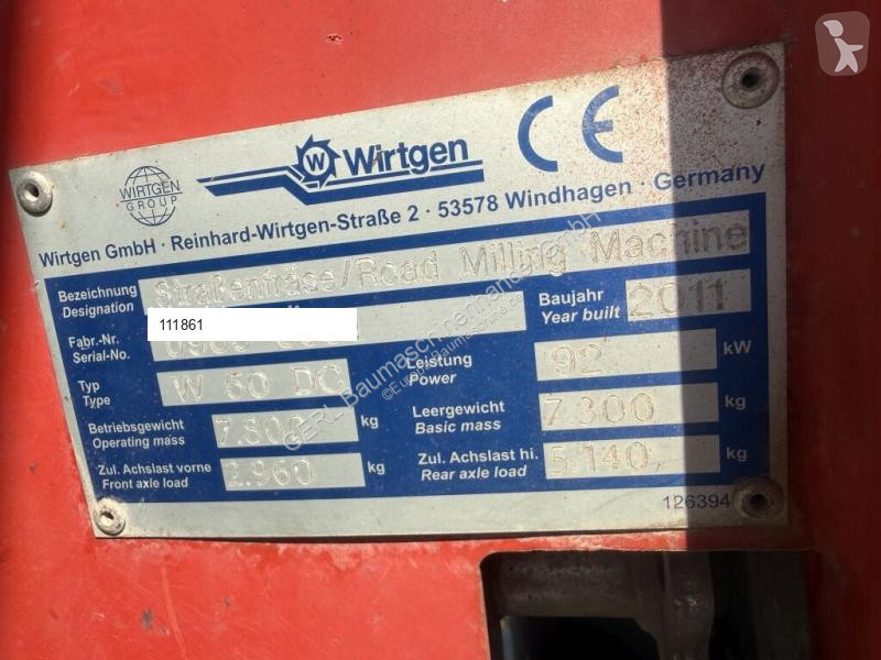 Vägarbeten Wirtgen