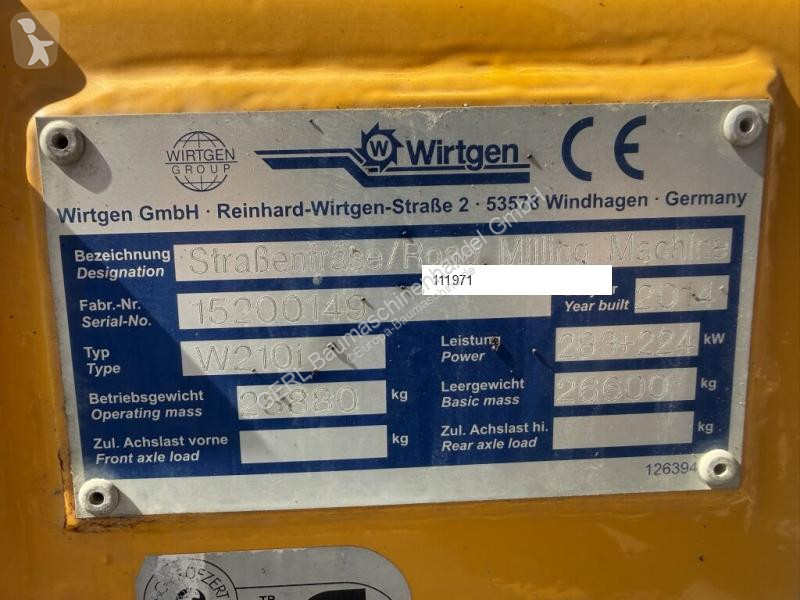 Vägarbeten Wirtgen
