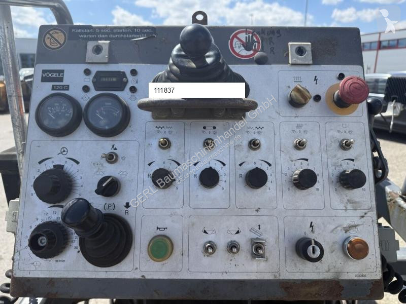 Obras de carretera Vögele Super 800
