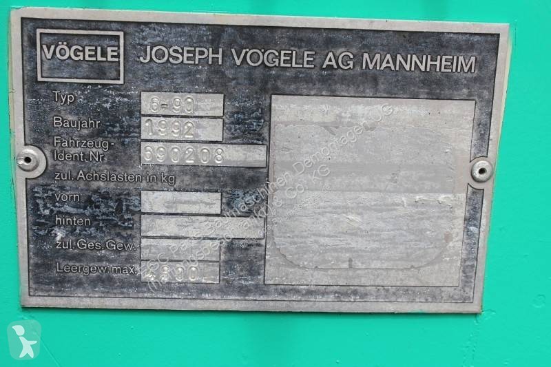 Silniční práce Vögele 6.90
