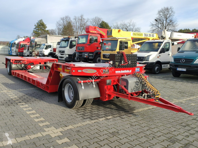 Transport utilaje  PCN 18 PNZ-S Tiefbett...