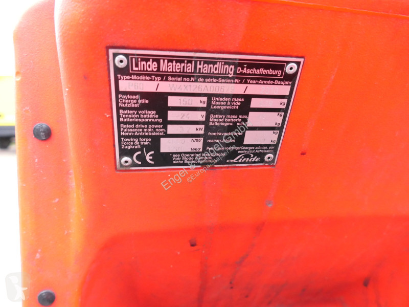 Carrello trattore Linde P 60 Z Schlepper AHK
