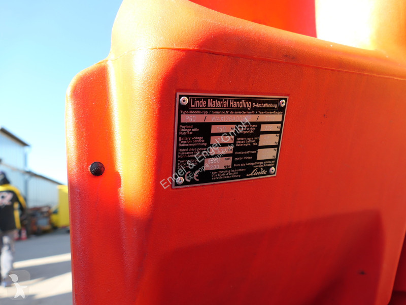 Carrello trattore Linde P 60 Z Schlepper AHK...