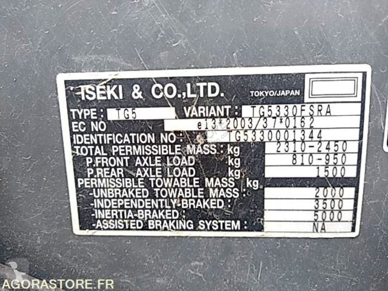 Tractor Iseki TG5330