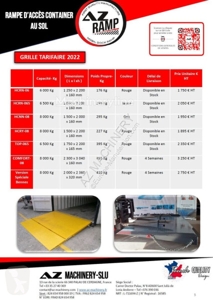 Overig materiaal  AZ RAMP-TOP 065