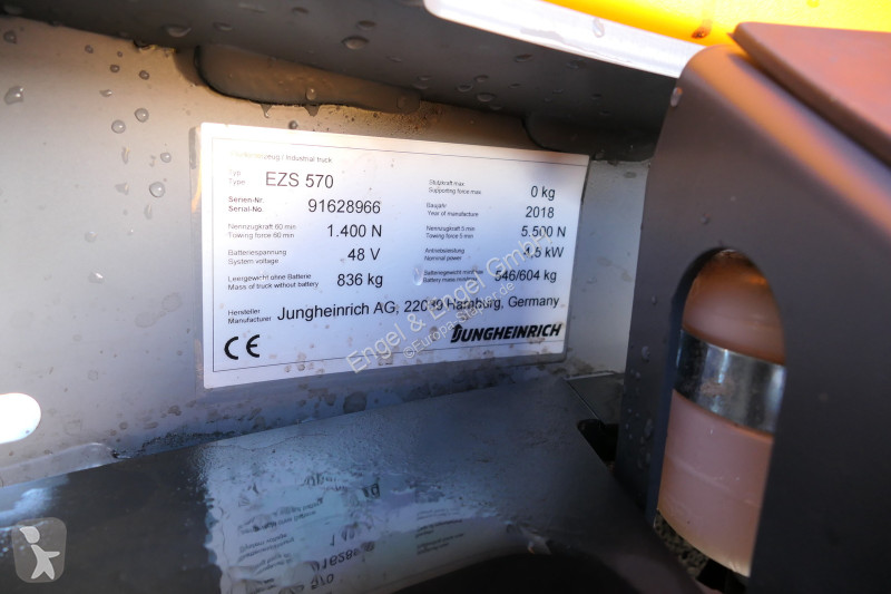 Autres matériels Jungheinrich EZS 570 Schlepper