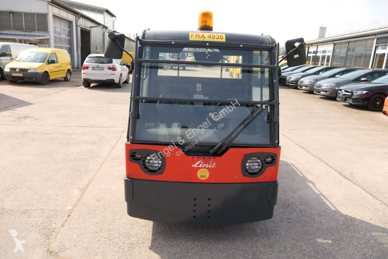 Electrocar Linde P250 Schlepper AHK Schiebetüren
