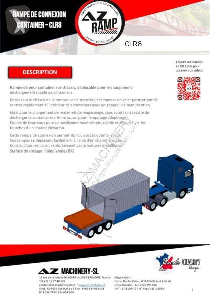 Overig materiaal  AZ RAMP-CLR8