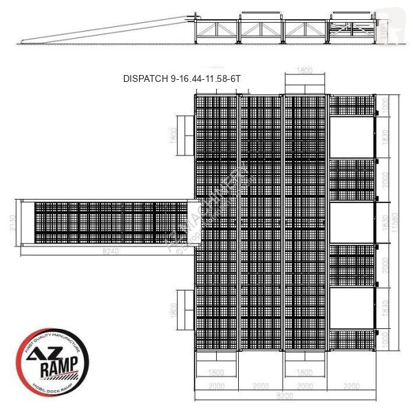 Altro mezzo  AZ RAMP-DISPATCH 9-16.44-11.58-6T