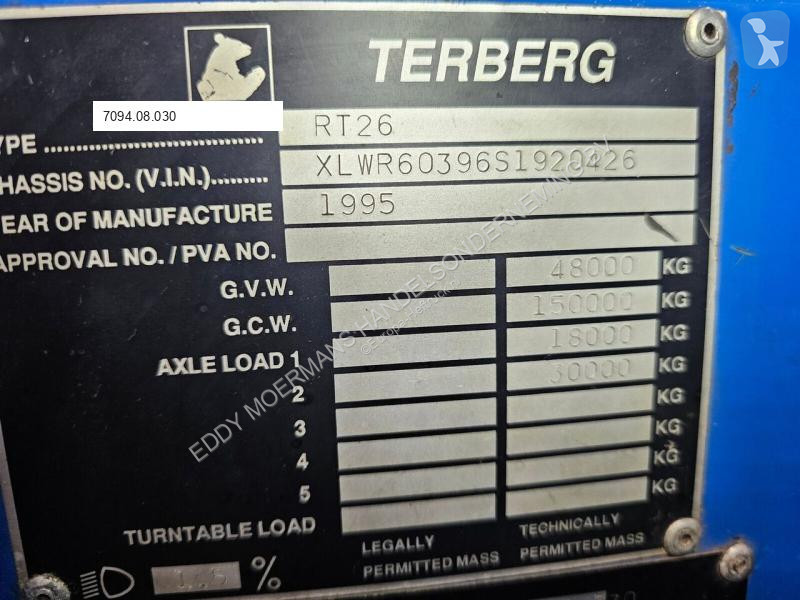 Overig materiaal Terberg RT 26