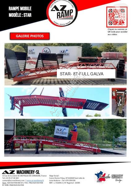 معدات أخرى  AZ RAMP-STAR 8-FULL GALVA