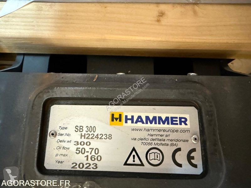 Echipamente pentru construcţii Hammer SB300