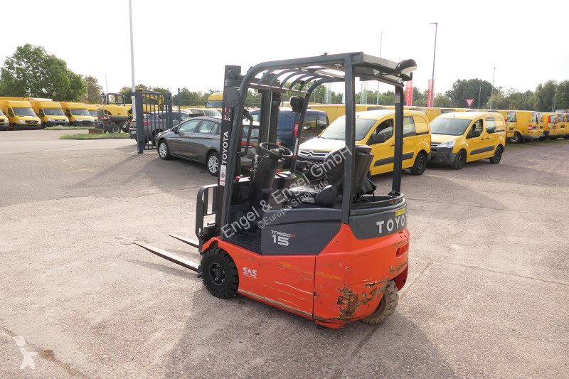 Heftruck Toyota 7FBEST 15 3-Rad DUPLEX HUBHÖHE 3m