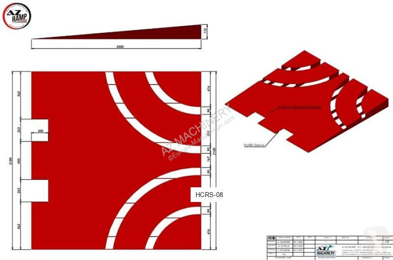 معدات أخرى  AZ RAMP-HCRS-08