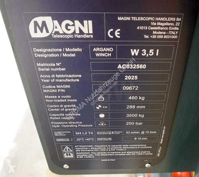 معدات أخرى Magni  W 3,5 l / / hydraulische...