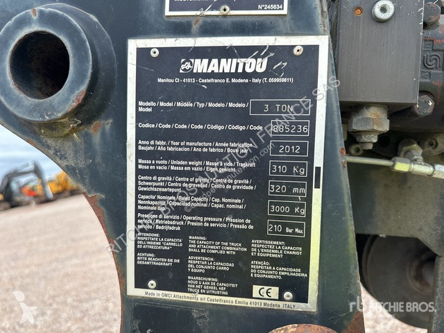 Otro material Manitou  3 Ton