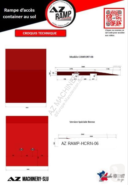 معدات أخرى  AZ RAMP-HCRN-06