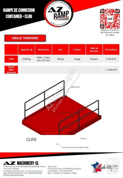 Overig materiaal  AZ RAMP-CLR8