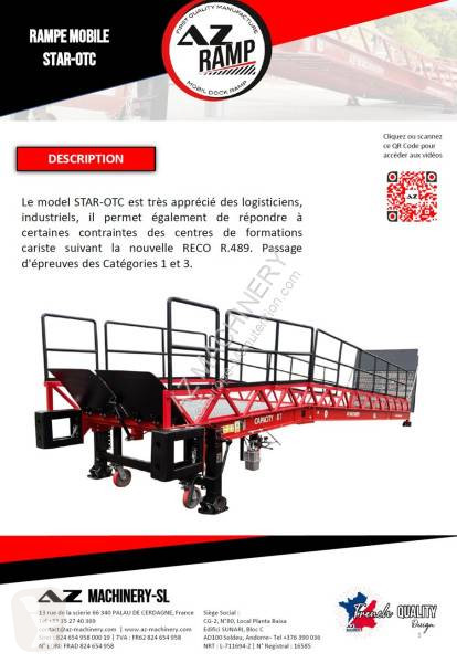 Autres matériels AZ Ramp STAR OTC-8T-V2