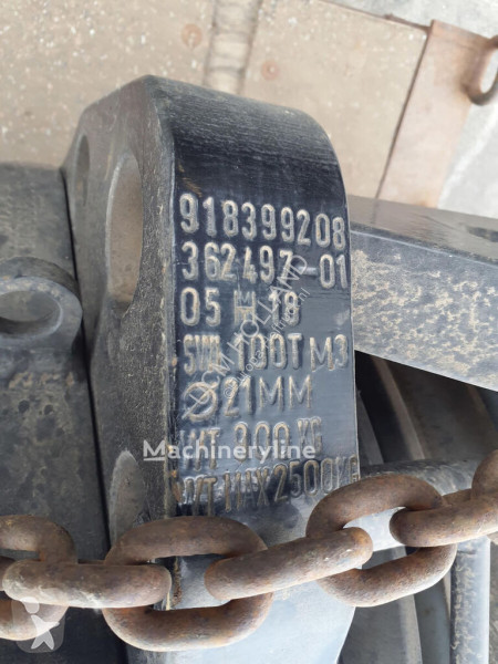 معدات أخرى Liebherr hookblock 21mm/5sheave/100T