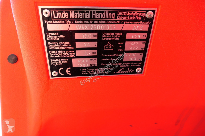 Electrocar Linde P 60 Z Schlepper