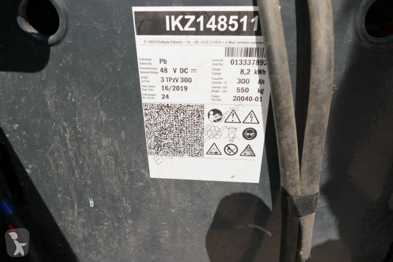 Electrocar Linde P 60 Z Schlepper Batterie...