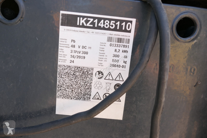 Electrocar Linde P 60 Z Schlepper Batterie...