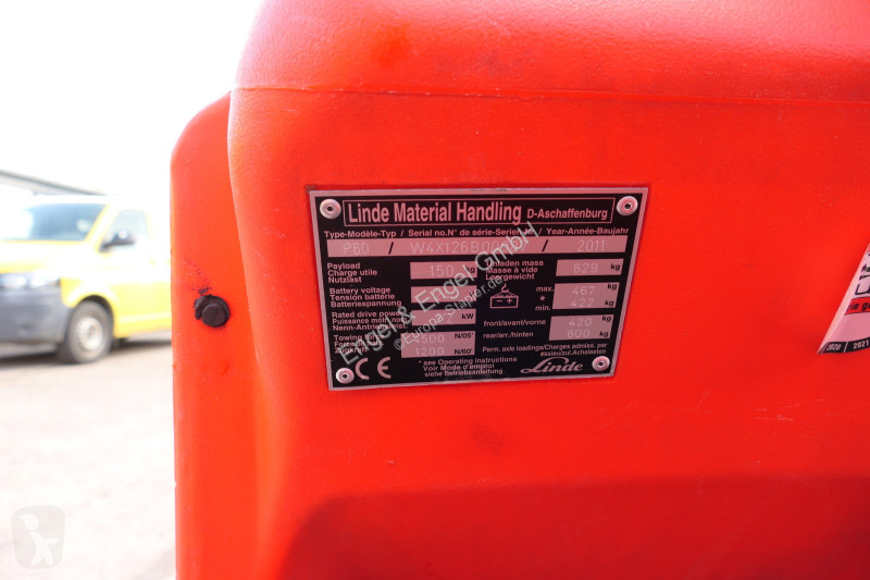 Carrello trattore Linde P 60 Z Schlepper AHK