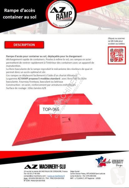 Overig materiaal  AZ RAMP-TOP 065