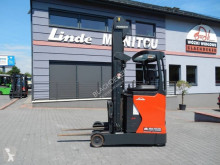 Empilhador elevador grande tonelagem reach-Stacker Linde R14-01 Triplex , side shift