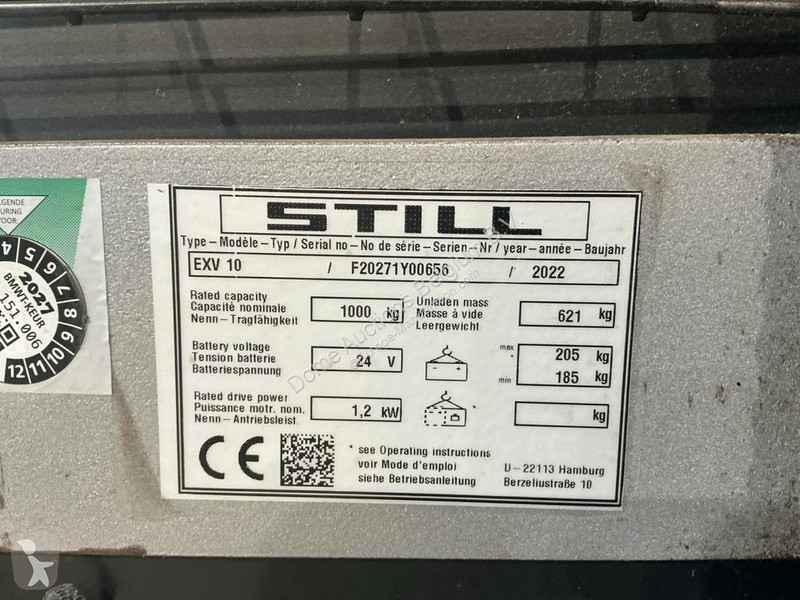 堆垛机 Still EXV 10