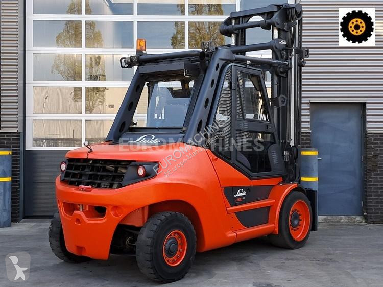 Chariot élévateur gros tonnage Linde H80D-03/900
