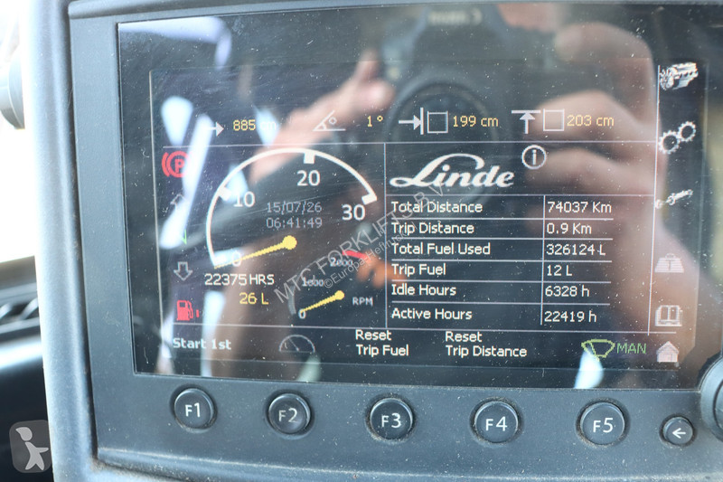 رافعة شوكية ثقيلة Linde C4531TL5