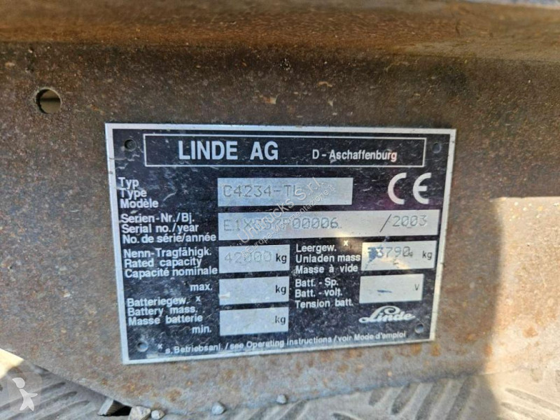 رافعة شوكية ثقيلة Linde C4234-TL
