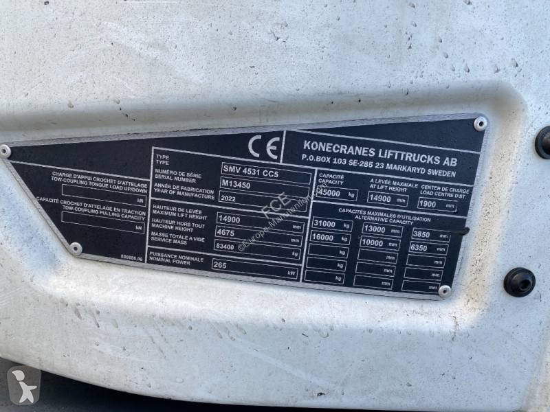 Stivuitor de mare tonaj Konecranes SMV4531 CC5...