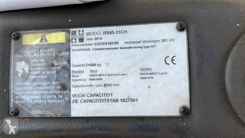 رافعة شوكية ثقيلة Hyster RS45-31CH