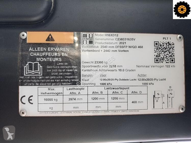 رافعة شوكية ثقيلة Hyster  H16XD12