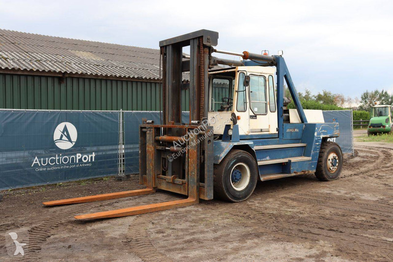 Chariot élévateur gros tonnage  duplex