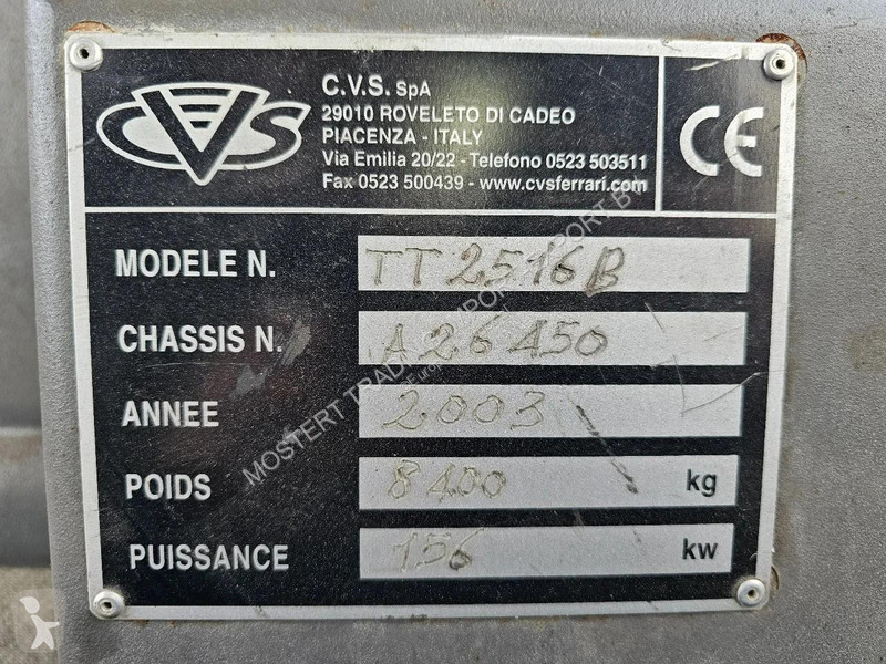 جرار مناولة  TT2516B CVS Ferrari TT2516B...