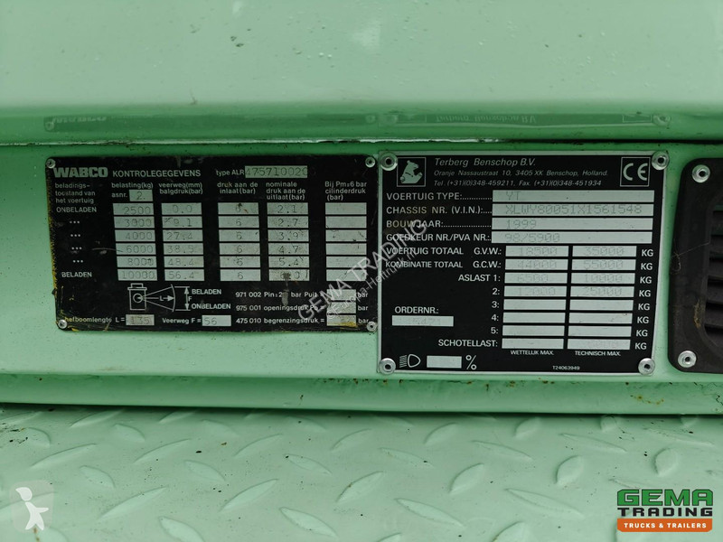 جرار مناولة Terberg YT180 Dish 25T - Hub...