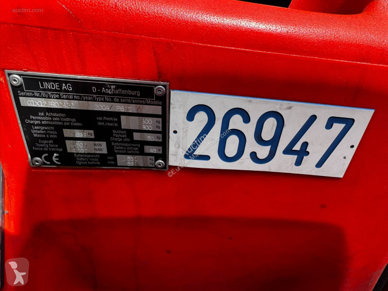 货运拖拉机 Linde p60z