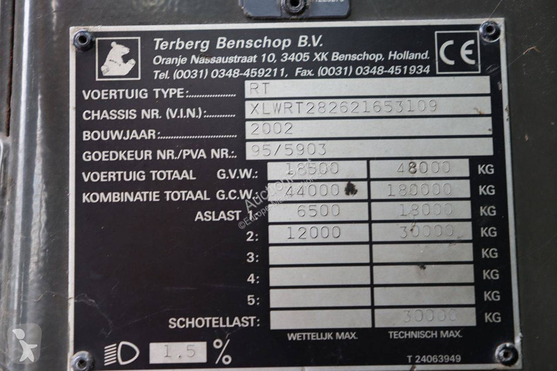 货运拖拉机 Terberg RT