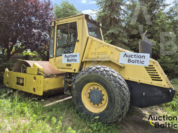Bomag single drum compactor
