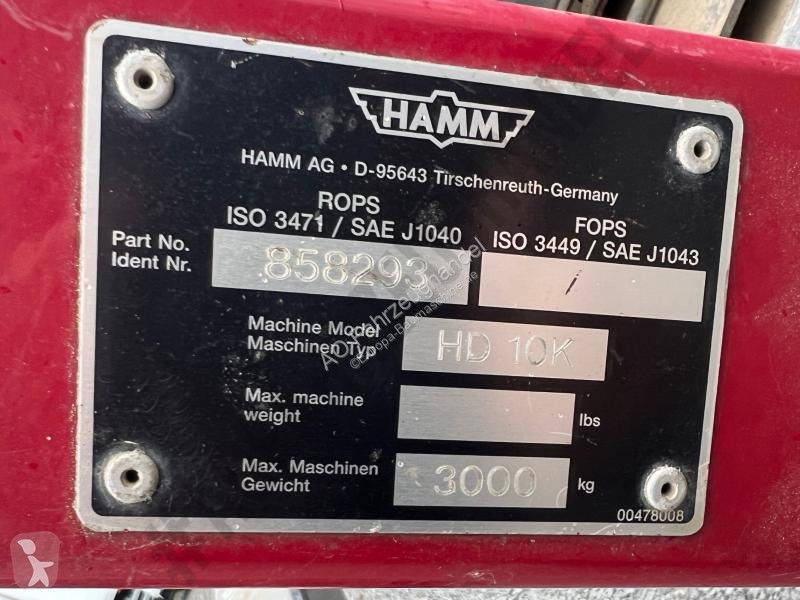 Compactador Hamm - 3000kg
