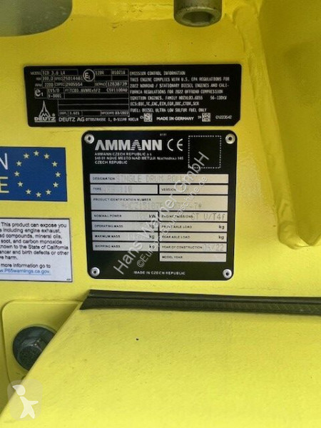 Compactador Ammann ARS 110 inkl. HX Antrieb & ACE
