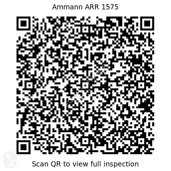 Compactor Ammann ARR 1575 –...