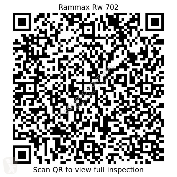 Compactador Rammax Rw 702