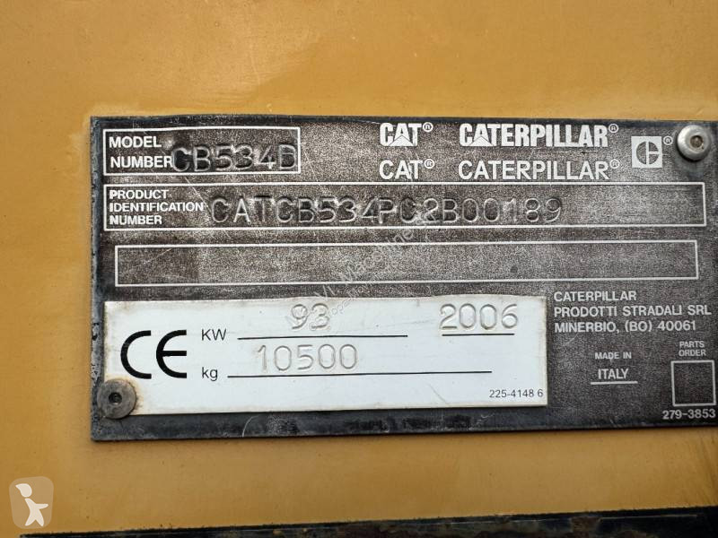 Zhutňovač Caterpillar Cat CB-534D