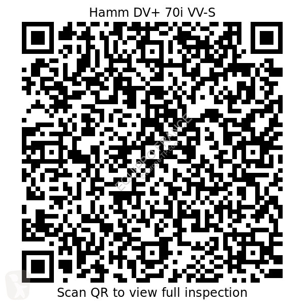 مدحلة Hamm DV+ 70i VV-S