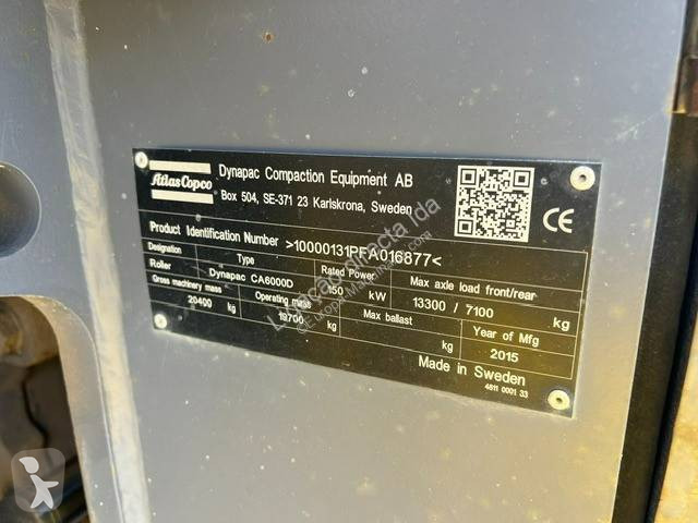 Jordstamper Dynapac ca6000